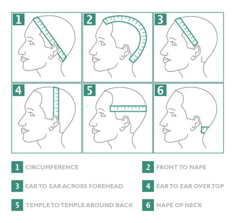 Measure Your Head Chart